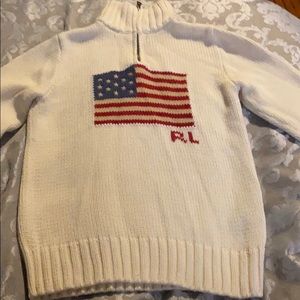 Creme polo by Ralph Lauren